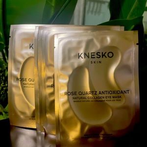 Knesko rose quartz collagen eye mask 5 pcs